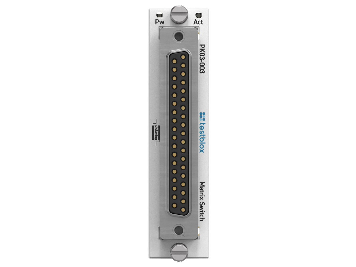 Testblox PK03-003 – front panel