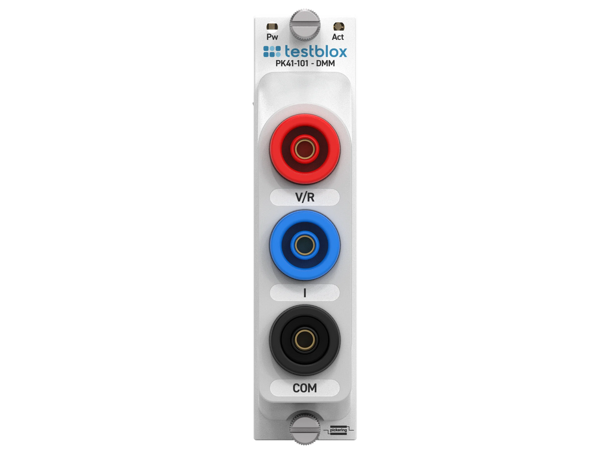 Testblox PK41-101 – front panel
