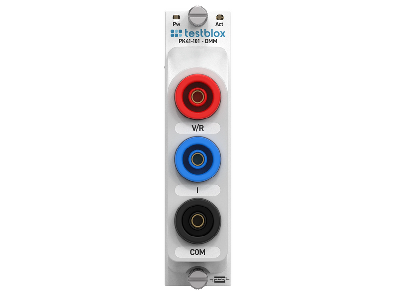 Testblox PK41-101 – front panel