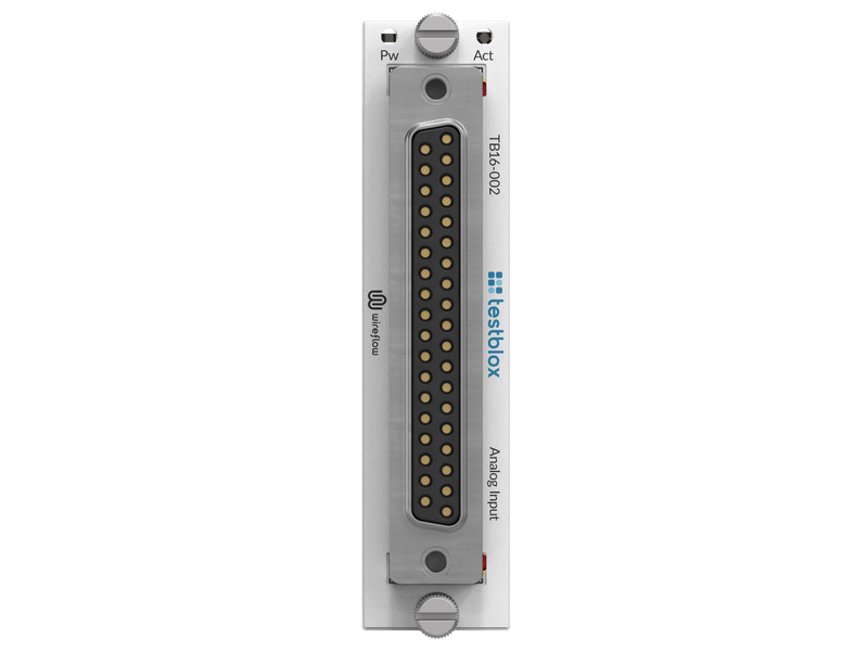 Testblox TB16 002 front panel