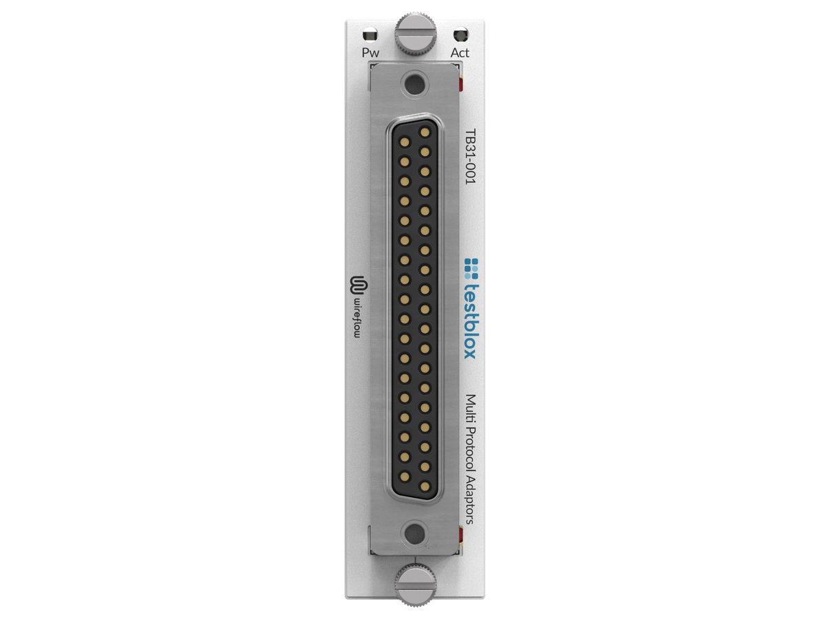 Testblox TB31 001 front panel