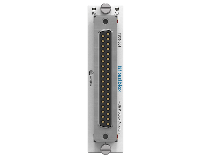 Testblox TB31 001 front panel