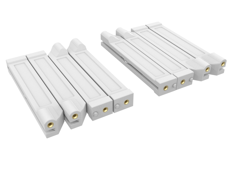 TB82-002 – four sets of module guides, 3D view